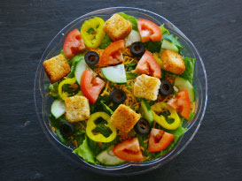 Garden Chop Salad,  Vegetarian