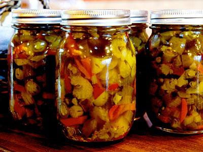 Jars Spicy Pepper
