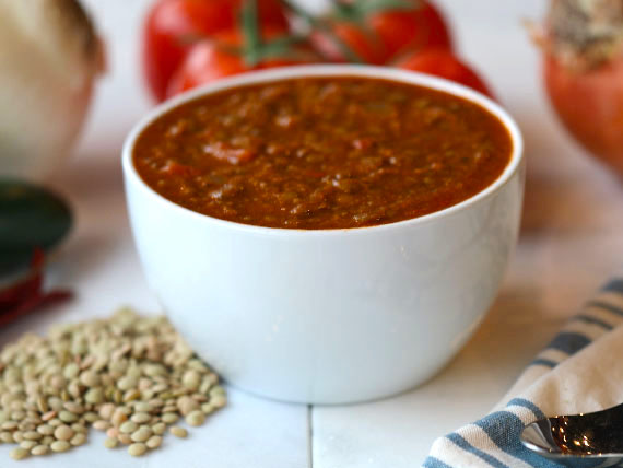 soup catering service lentil vegetarian chili