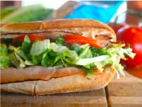 sandwich menu