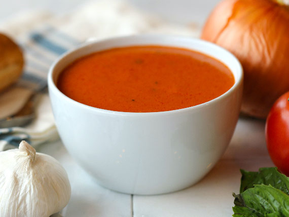 Tomato Basil Bisque Soup