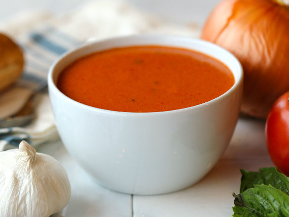 soup catering service tomato soup