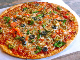 Pickleman's Vegetarian Pizza